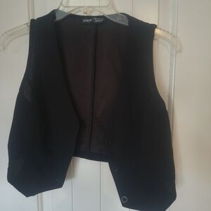 SHEIN Classic Black Women's Vest